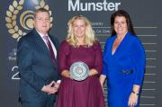 Burren Smokehouse receiving their InterTradeIreland Business Ambassador Award from Rosemary Delaney InterTradeIreland
